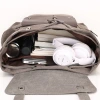 Trendy men's retro canvas backpack, men's casual large-capacity backpack, high school and college student bags, computer bags Application Scenario